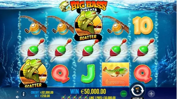 Big Bass Bonanza, Slot, Como jogar Big Bass Bonanza