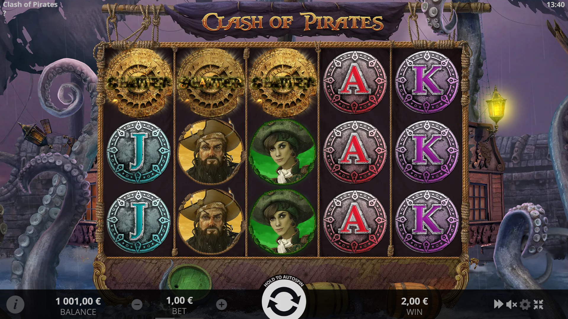 poder dos piratas, Clash of Pirates, caça-níqueis, prêmios